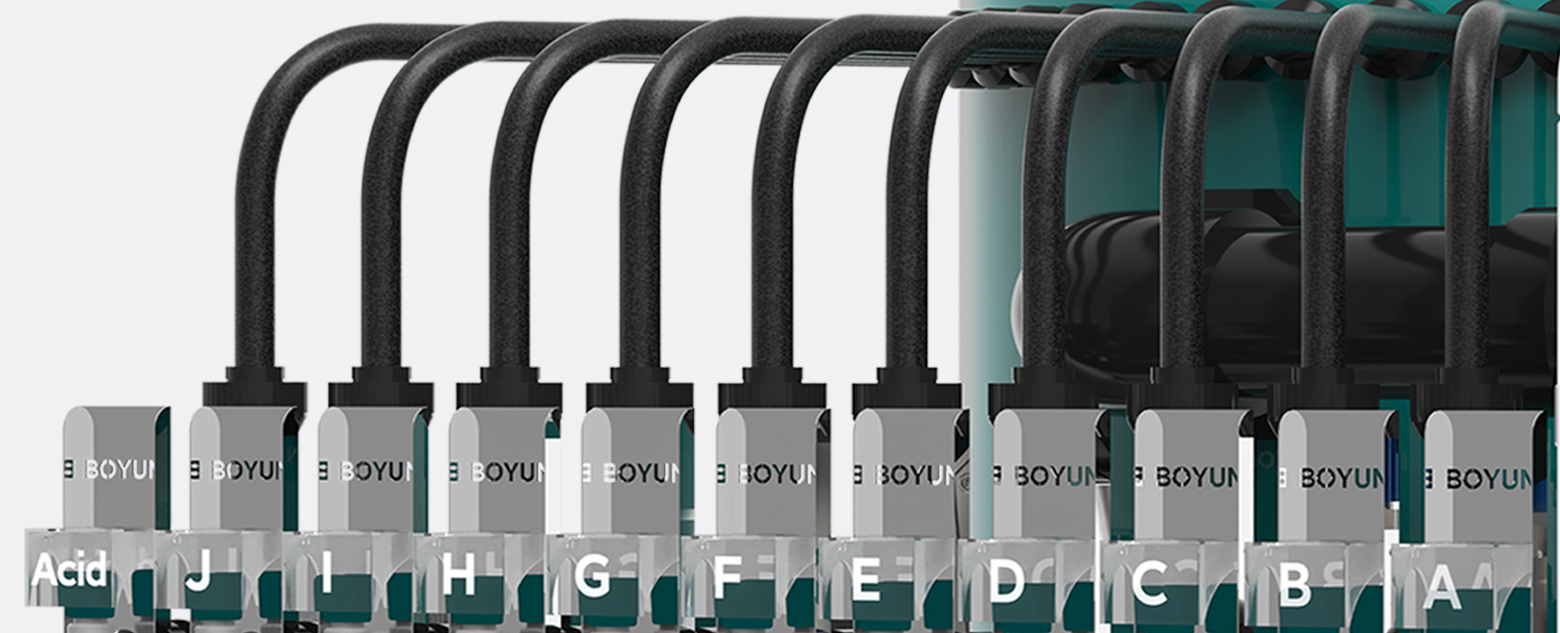 ★十一通道的超高配置吸肥控制达到极致的精准