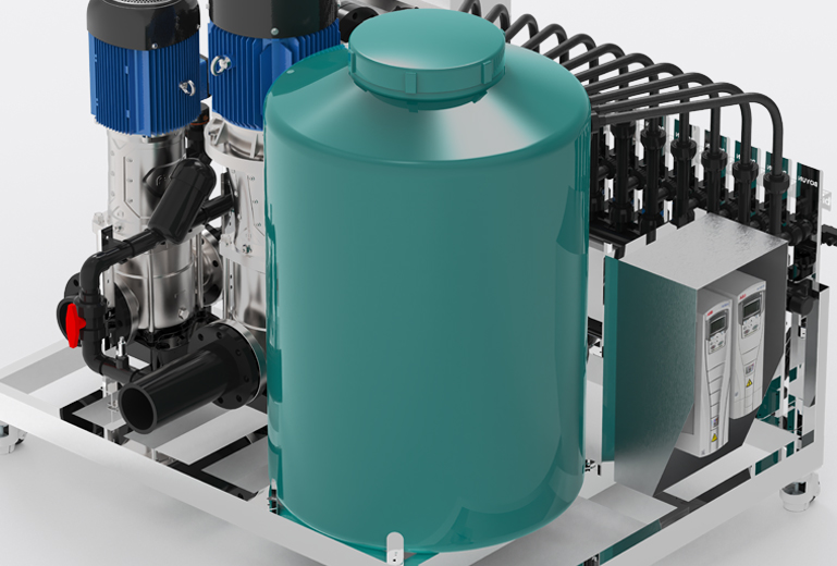 ★500L超大容量混肥桶，更大缓冲空间，混肥更均匀