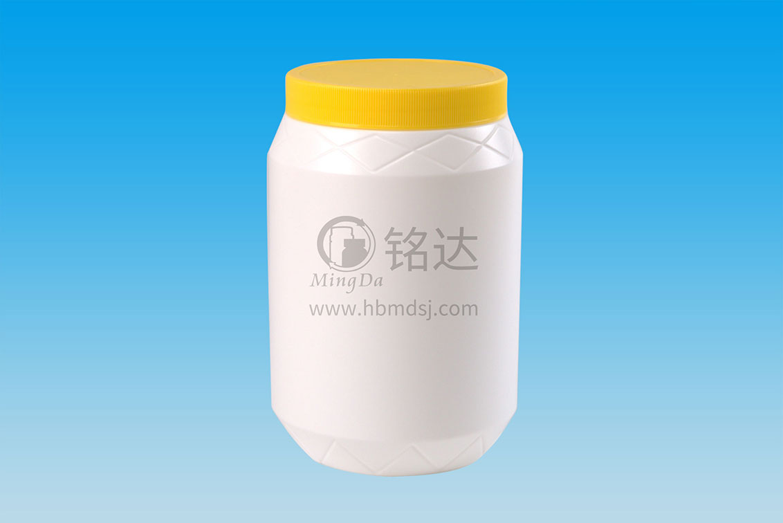 MD-709-HDPE1380cc斜肩花纹瓶