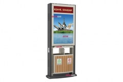 盘锦分类式广告垃圾桶