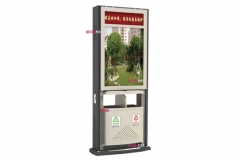 葫芦岛分类式广告垃圾桶