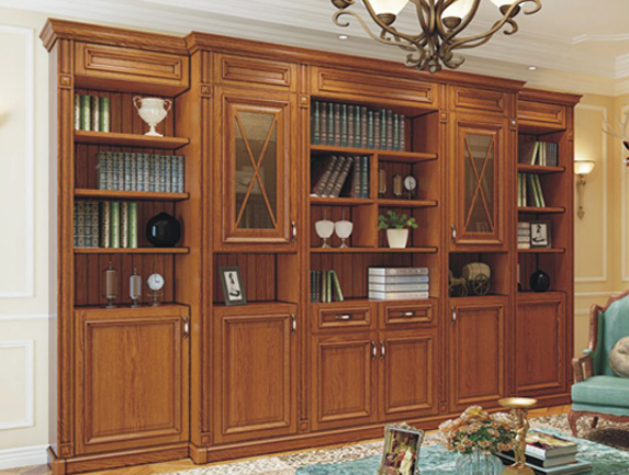 实木书柜