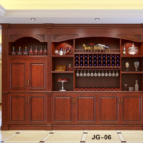 实木酒柜